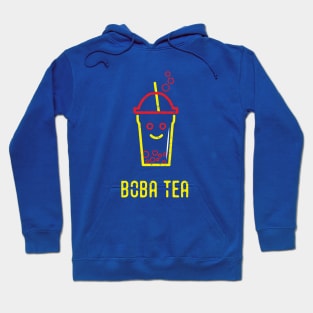 Boba Tea Red and Yellow Hoodie